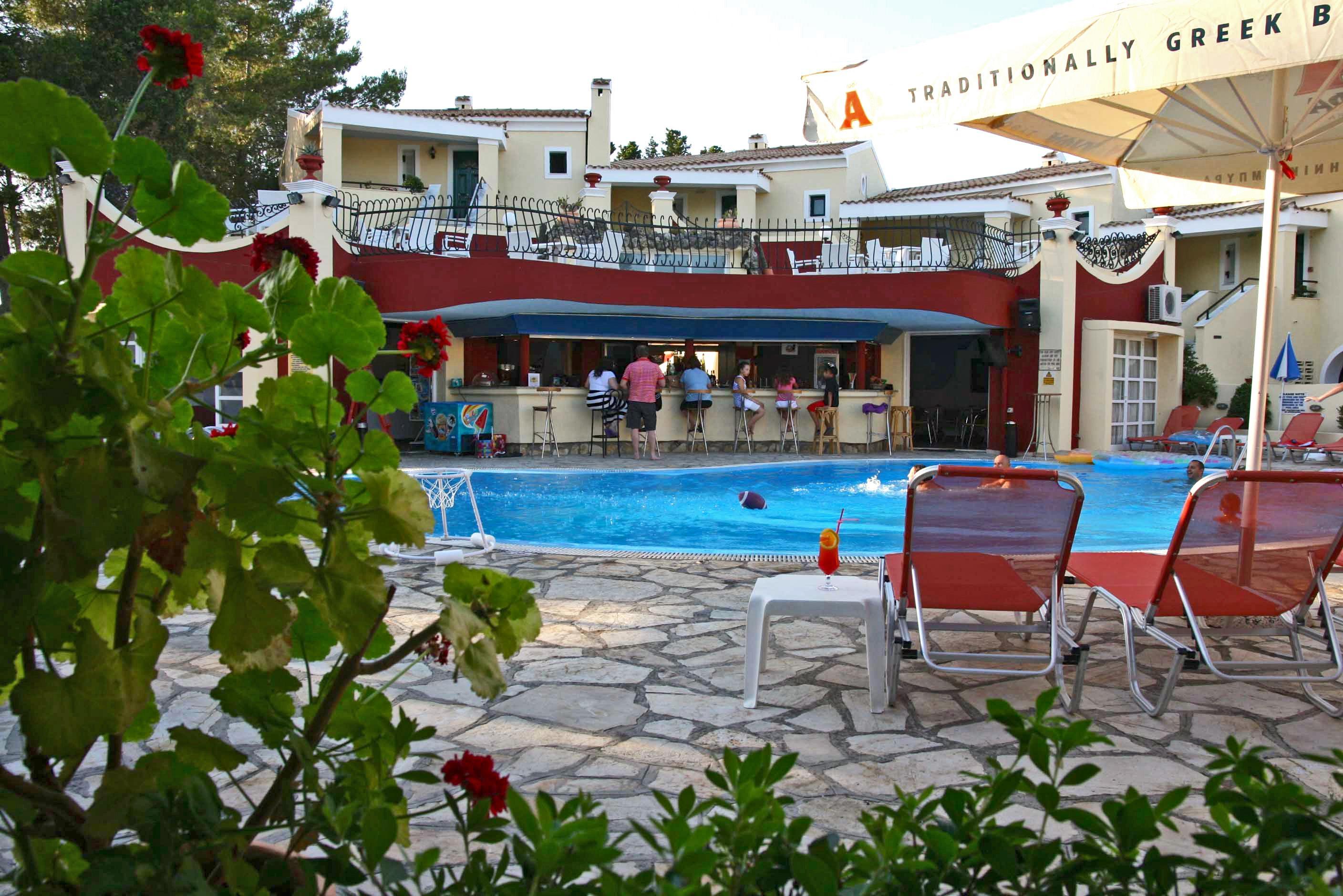 Mediterranean Blue Kavos Bagian luar foto